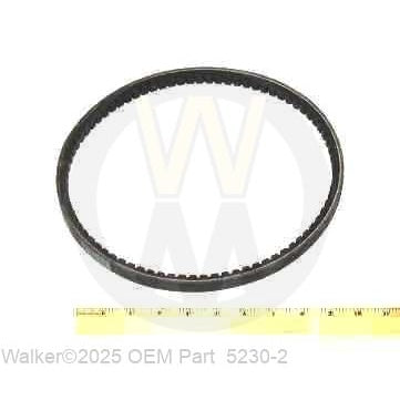 Walker Part # 5230-2 : ENGINE BELT (BX30/#6932)