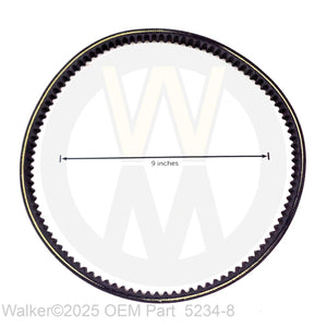 Walker Part # 5234-8 : PTO Drive Belt (B34K)