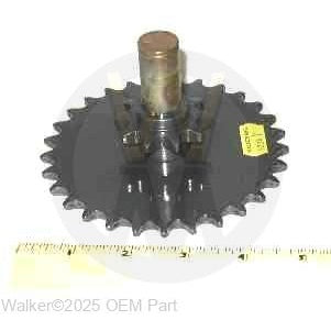 Walker Part # 5235-2 : REDUCTION SPROCKET ASSEMBLY