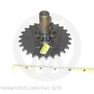Walker Part # 5235 : REDUCTION SPROCKET ASSEMBLY