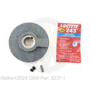 Walker Part # 5237-1 : Engine Pulley (4-1/4/B)