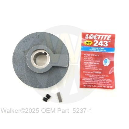 Walker Part # 5237-1 : Engine Pulley (4-1/4/B)