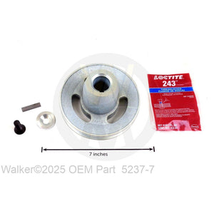 Walker Part # 5237-7 : Engine Pulley