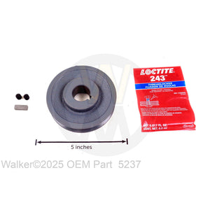 Walker Part # 5237 : ENGINE PULLEY (4/B)