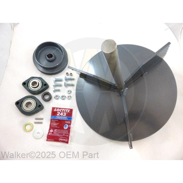 Walker Part # 5238-10 : MS14 Pulley/Blower Wheel Upgrade Kit