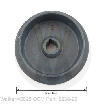 Walker Part # 5238-22 : PTO Dr. Pulley (5/B)