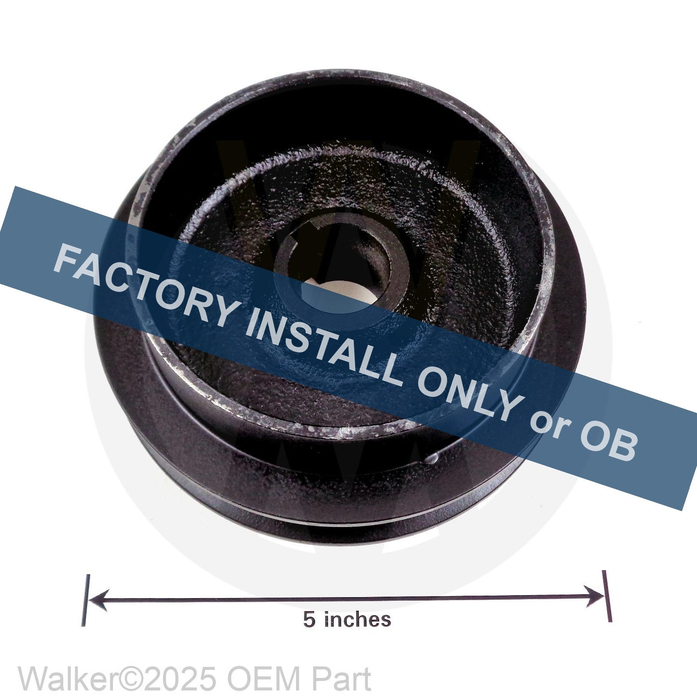 Walker Part # 5238-30 : --PTO Drive Pulley (5B)