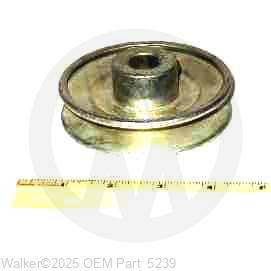 Walker Part # 5239 : BLOWER PULLEY (4/B)