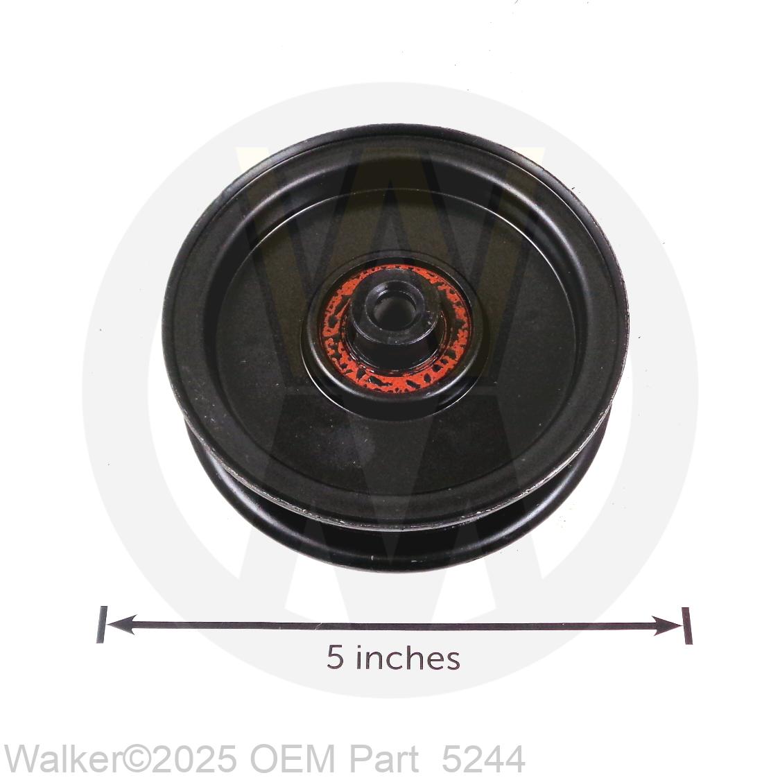 Walker Part # 5244 : (NR) PTO Idler Pulley (3-1/2)