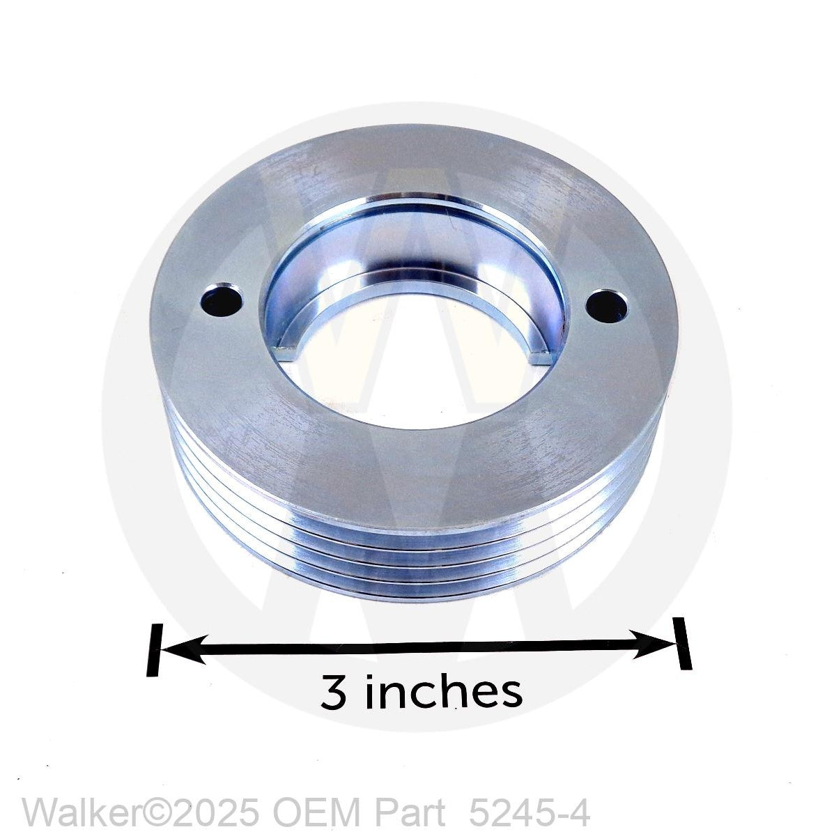 Walker Part # 5245-4 : 5245-4 Idler Pulley 3.25, Micro-V