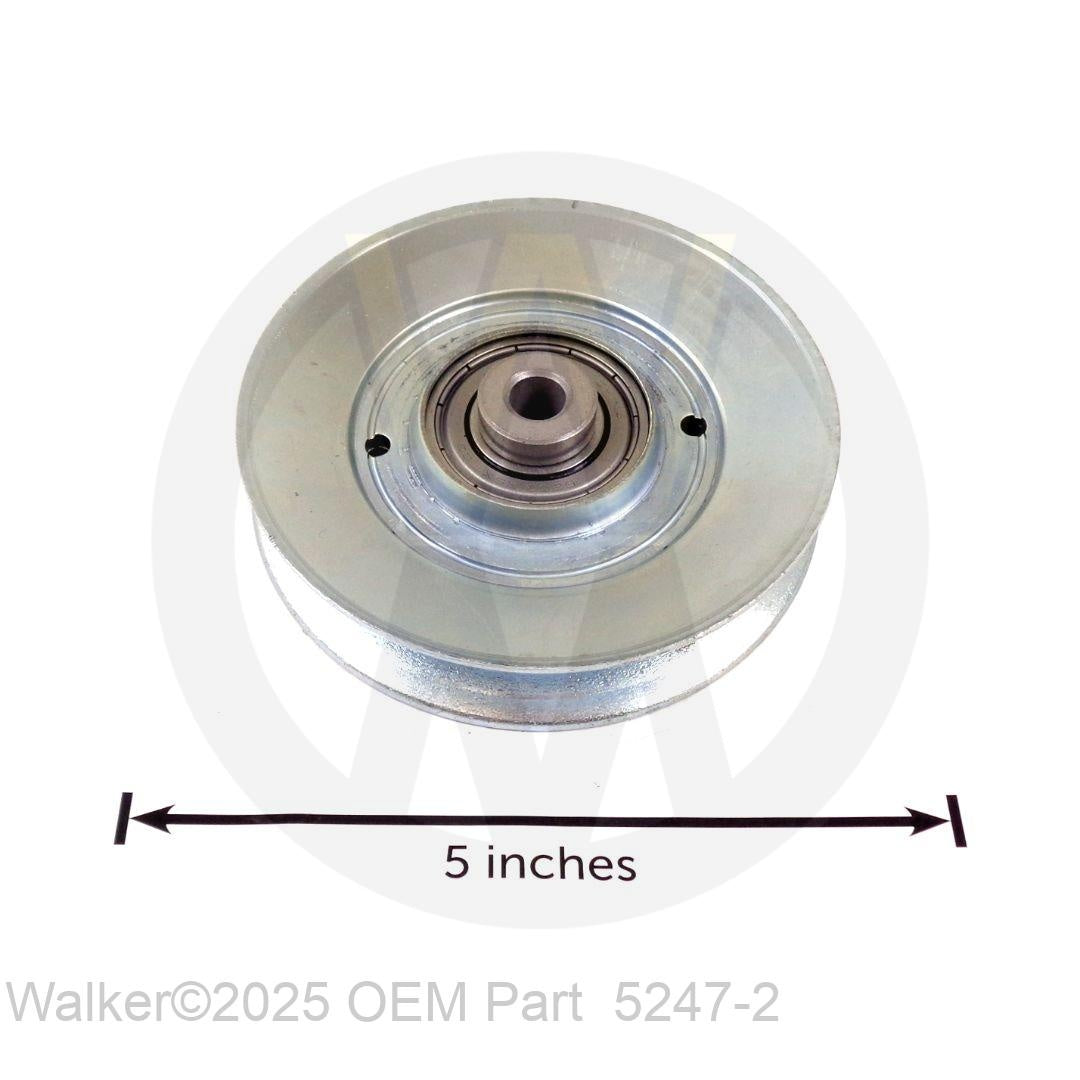 Walker Part # 5247-2 : V-GROOVE IDLER (4')