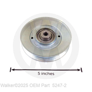 Walker Part # 5247-2 : V-GROOVE IDLER (4')