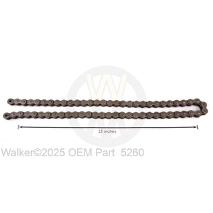 Walker Part # 5260 : FINAL DRIVE CHAIN (420x60)