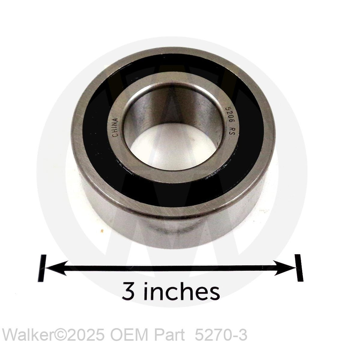 Walker Part # 5270-3 : Double Row Ball Bearing