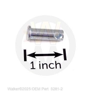 Walker Part # 5281-2 : CLEVIS PIN (5/16X7/8)