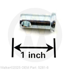 Walker Part # 5281-8 : Clevis Pin (3/8x3/4)