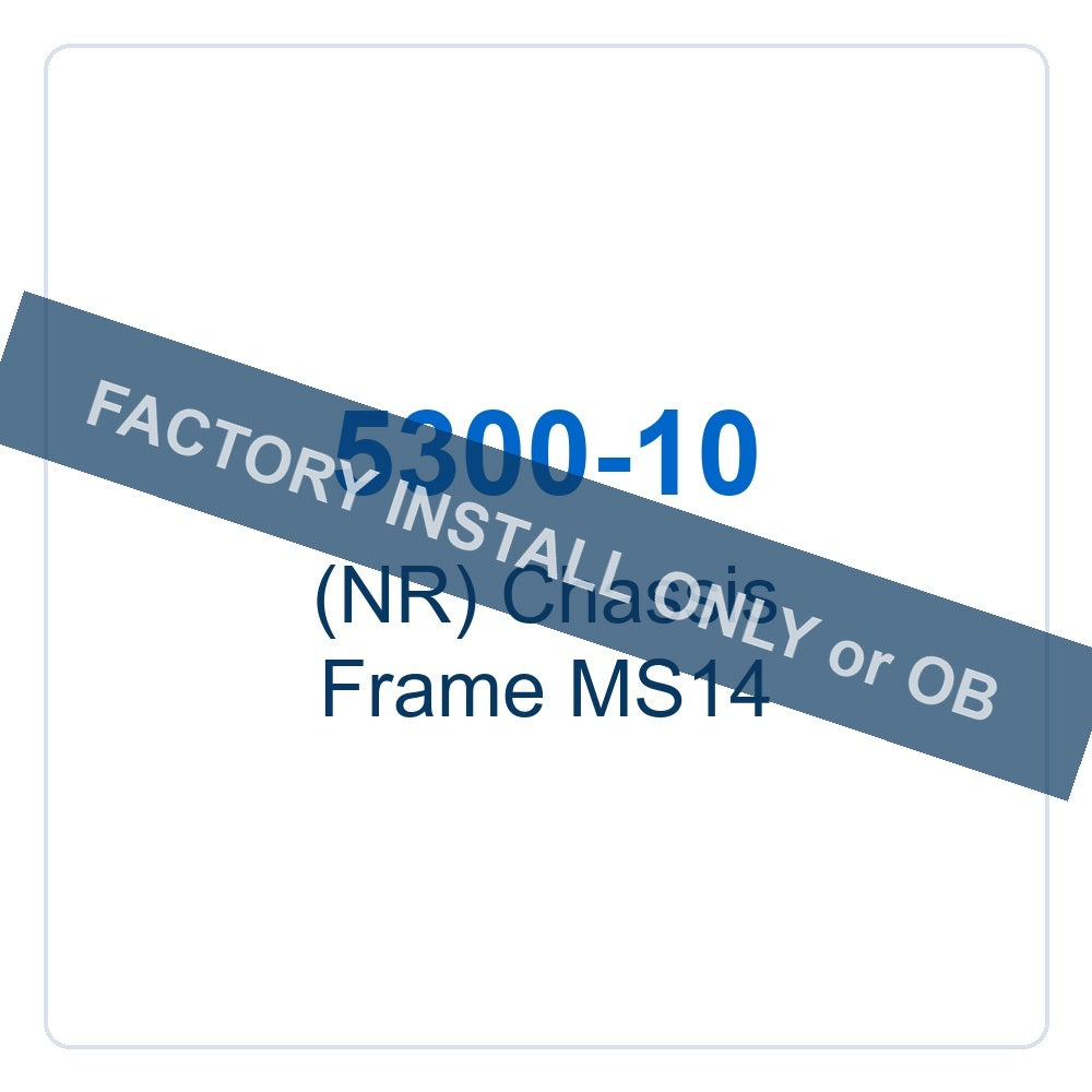 Walker Part # 5300-10 : (NR) Chassis Frame MS14