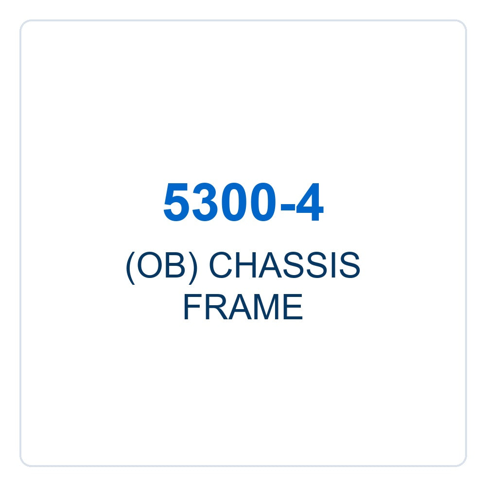 Walker Part # 5300-4 : (OB) CHASSIS FRAME