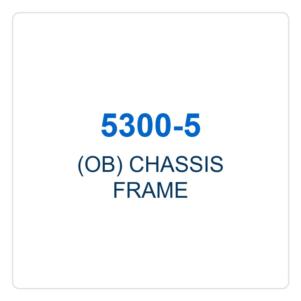 Walker Part # 5300-5 : (OB) CHASSIS FRAME
