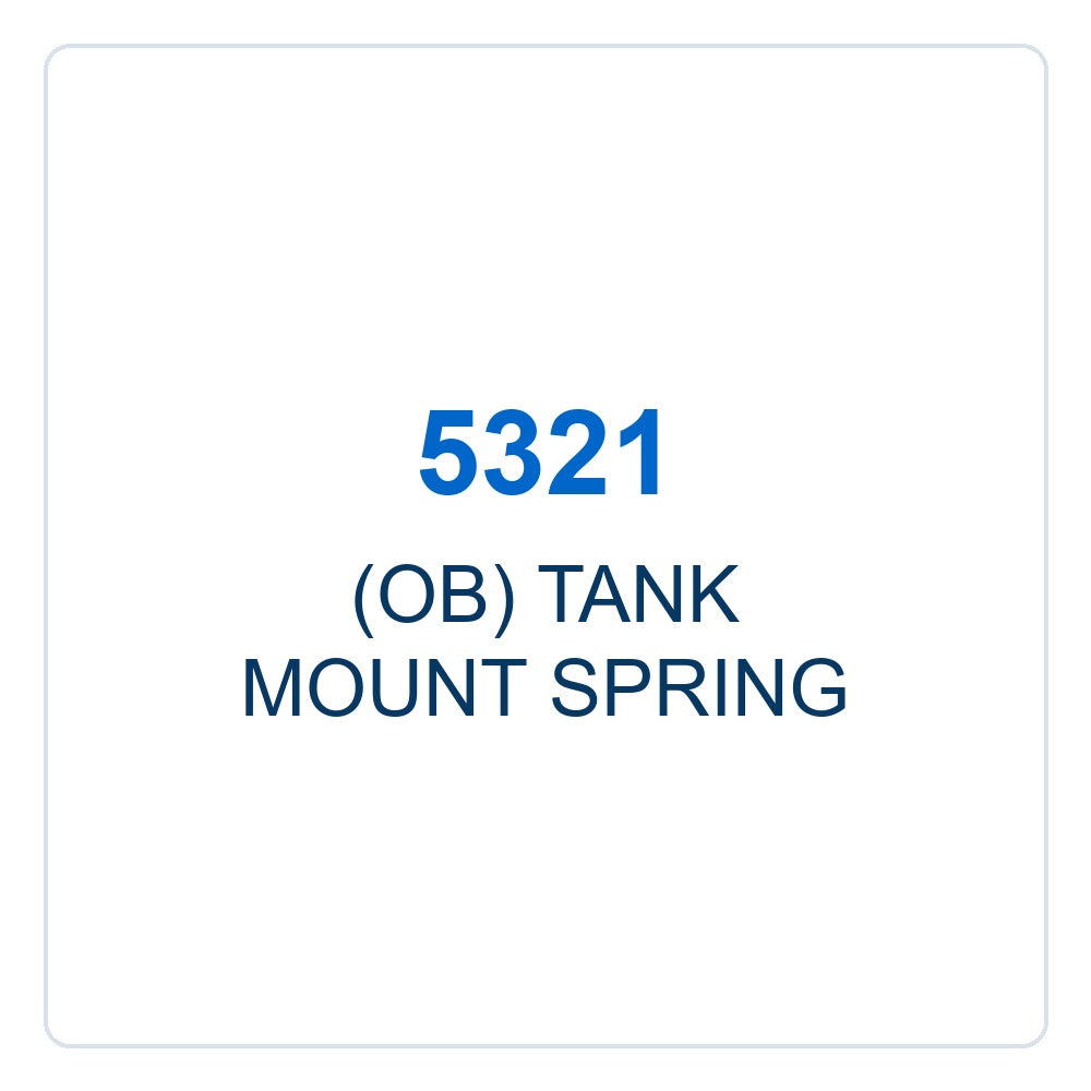 Walker Part # 5321 : (OB) TANK MOUNT SPRING