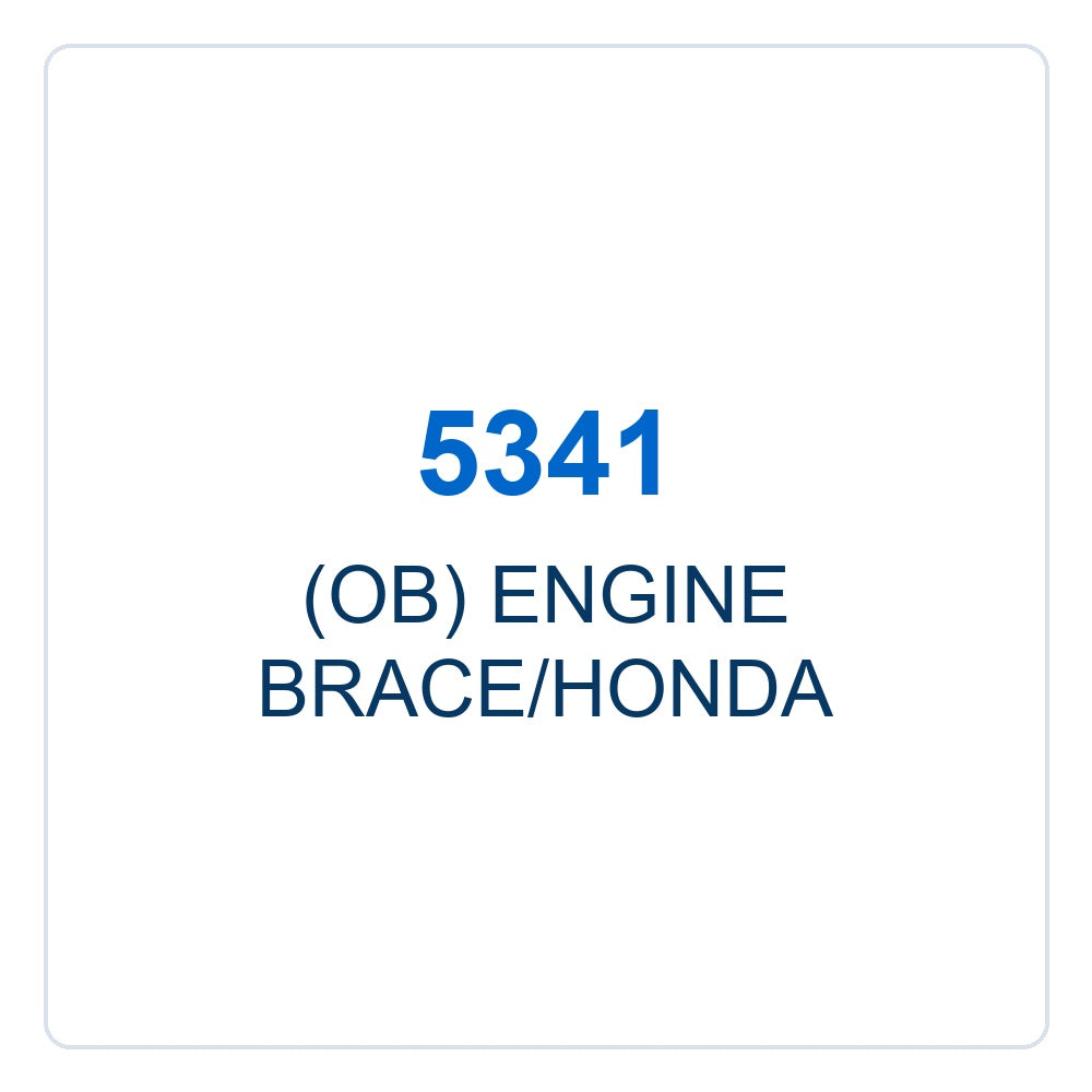 Walker Part # 5341 : (OB) ENGINE BRACE/HONDA