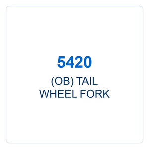 Walker Part # 5420 : (OB) TAIL WHEEL FORK