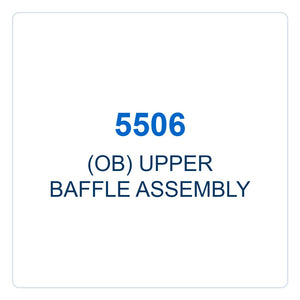 Walker Part # 5506 : (OB) UPPER BAFFLE ASSEMBLY