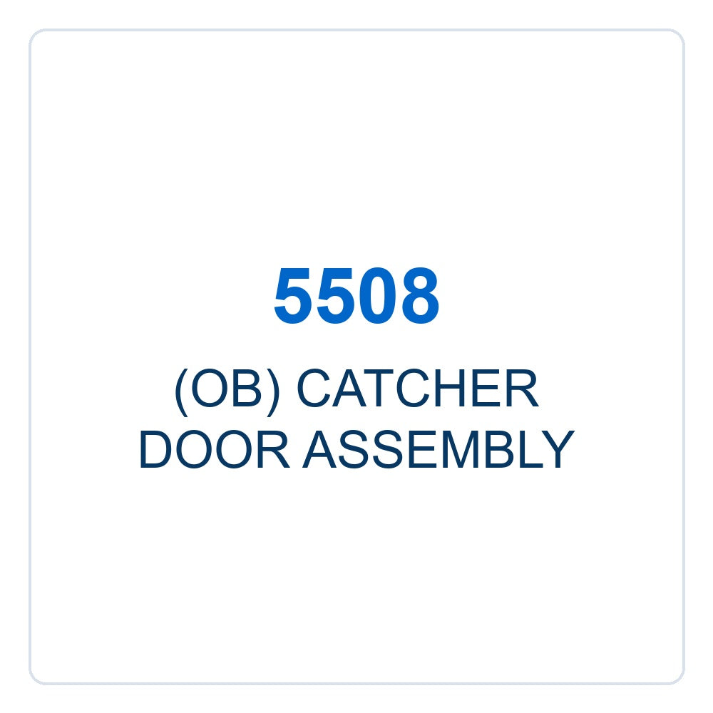 Walker Part # 5508 : (OB) CATCHER DOOR ASSEMBLY
