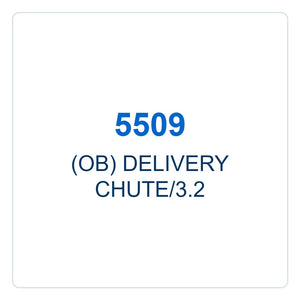 Walker Part # 5509 : (OB) DELIVERY CHUTE/3.2