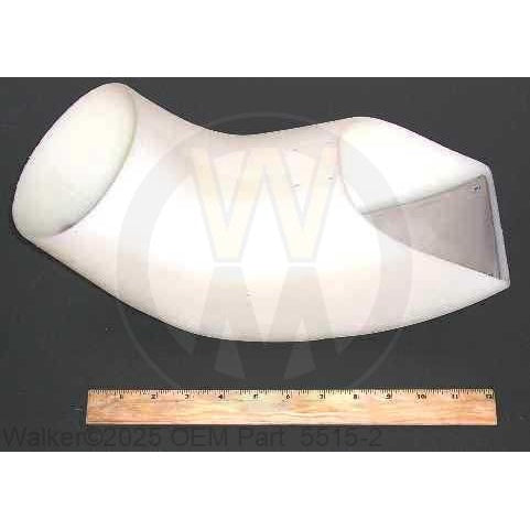 Walker Part # 5515-2 : ELBOW DELIVERY SPOUT