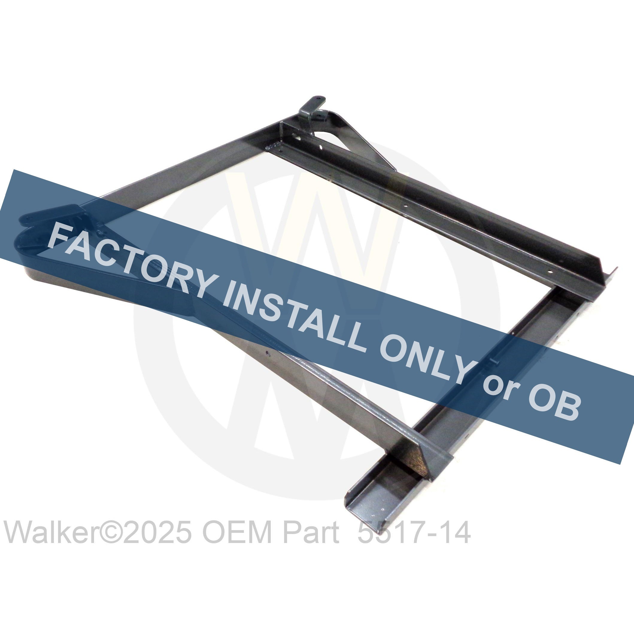 Walker Part # 5517-14 : Rear Bumper MS18