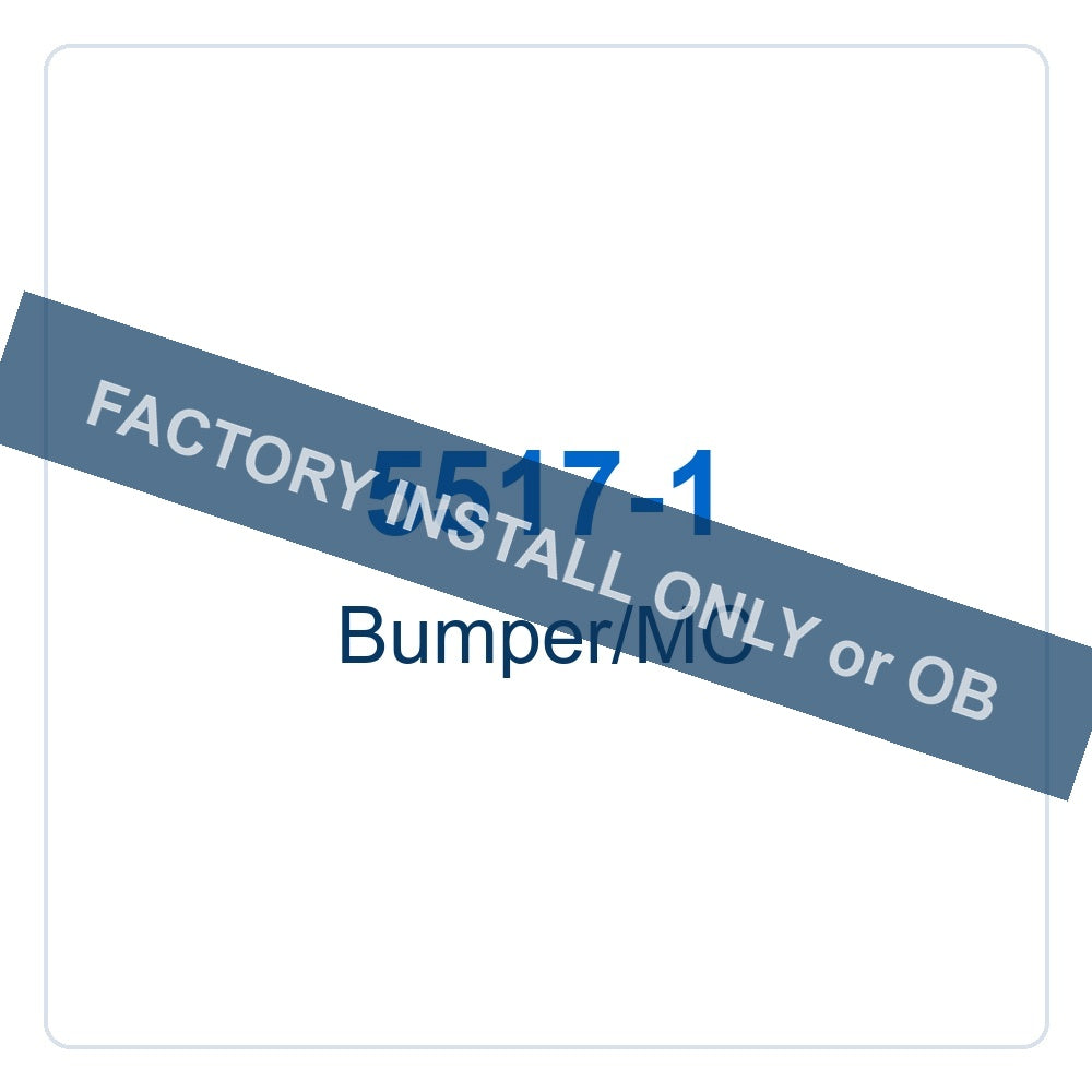 Walker Part # 5517-1 : Bumper/MC