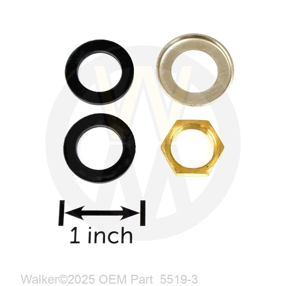 Walker Part # 5519-3 : MOTOR MOUNT NUT (5/8-24)