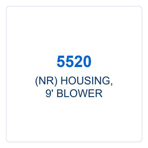 Walker Part # 5520 : (NR) HOUSING, 9' BLOWER
