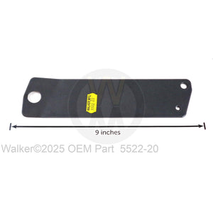 Walker Part # 5522-20 : (NR) Hinge Backup Plate/RH/PD