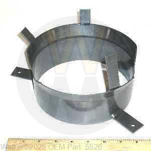 Walker Part # 5526 : (NR) INTAKE TUBE/9' BLOWER  (6-1/2x3)