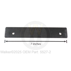 Walker Part # 5527-2 : BLOWER MOUNT PLATE/5543-2 OR-3)