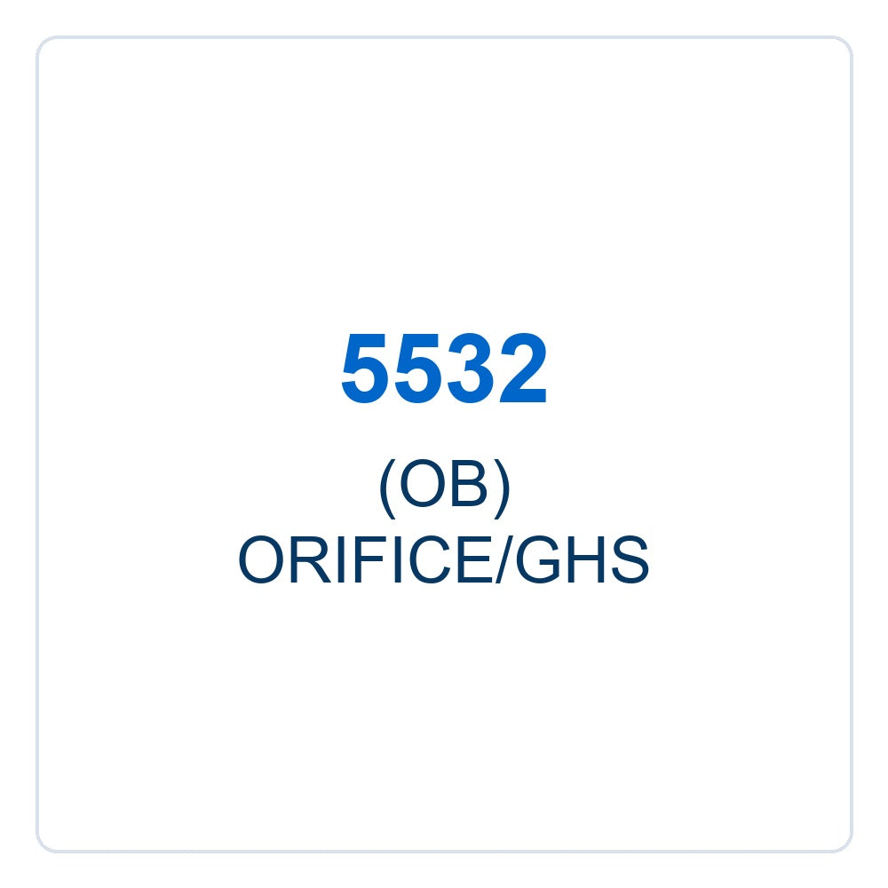 Walker Part # 5532 : (OB) ORIFICE/GHS