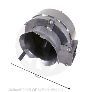 Walker Part # 5542-3 : COMPLETE BLOWER ASSY/9'/6-1/2 INTAKE