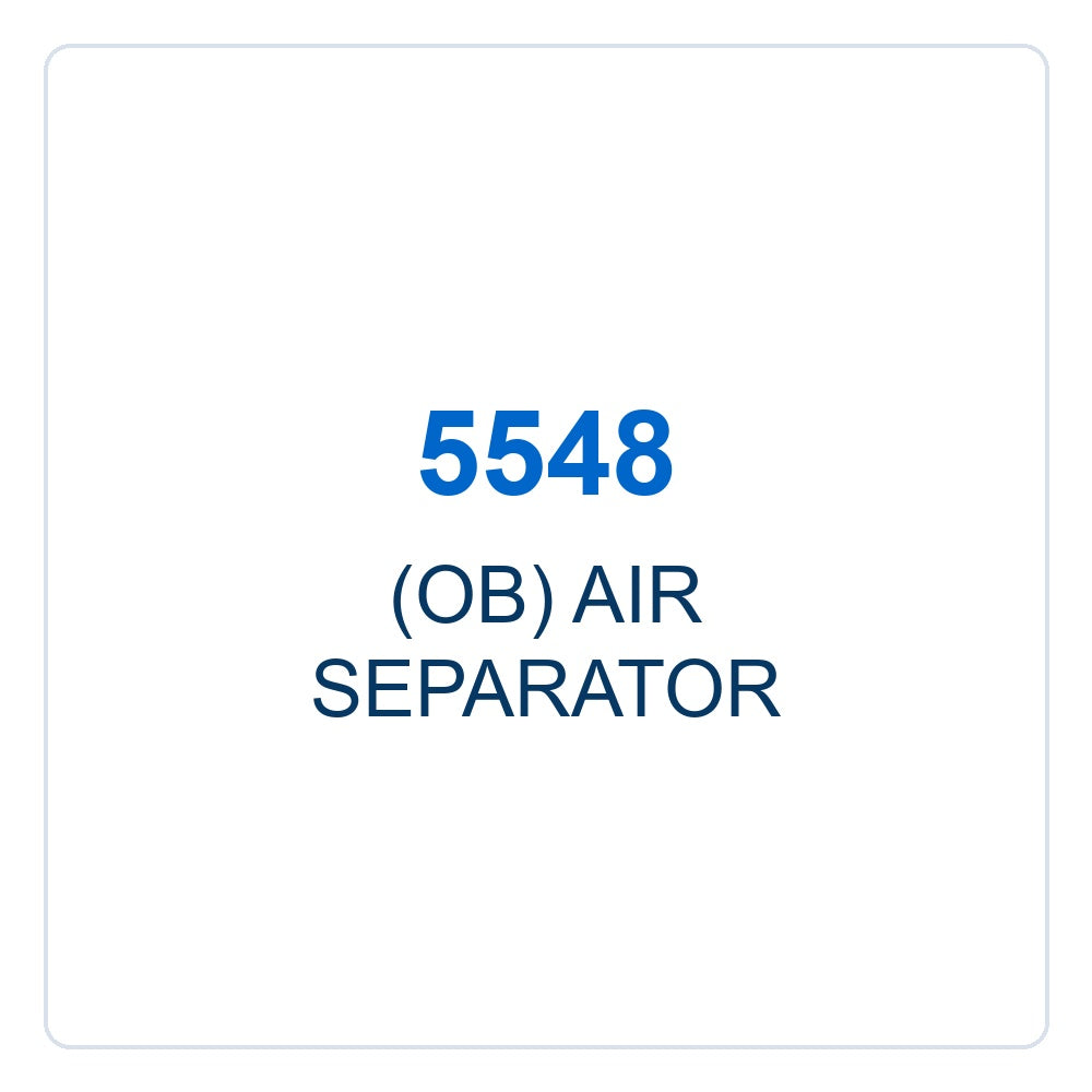 Walker Part # 5548 : (OB) AIR SEPARATOR