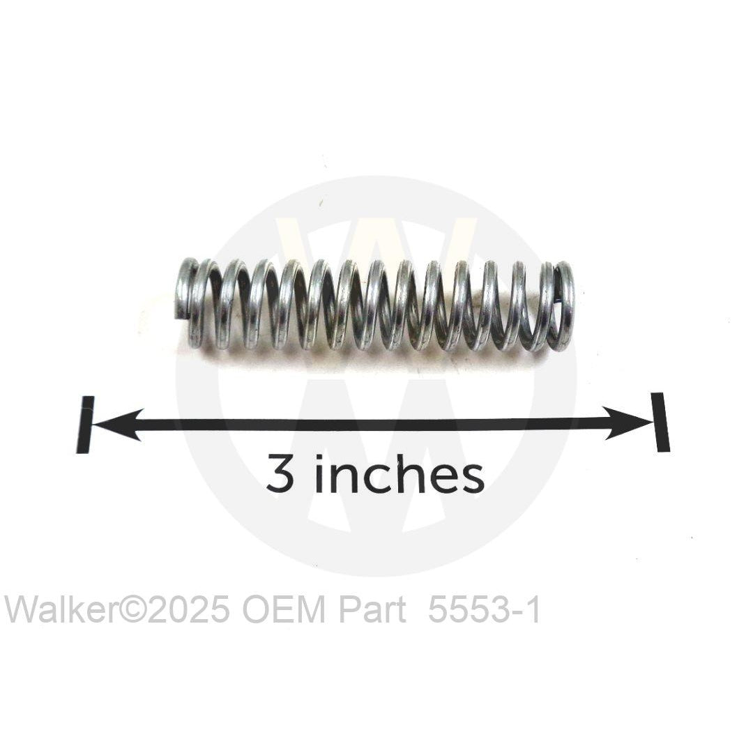 Walker Part # 5553-1 : COMPRESSION SPRING (1/2x2)