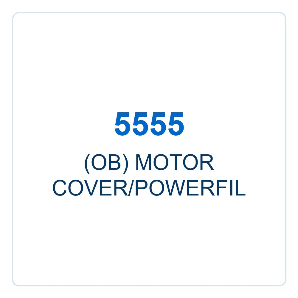 Walker Part # 5555 : (OB) MOTOR COVER/POWERFIL