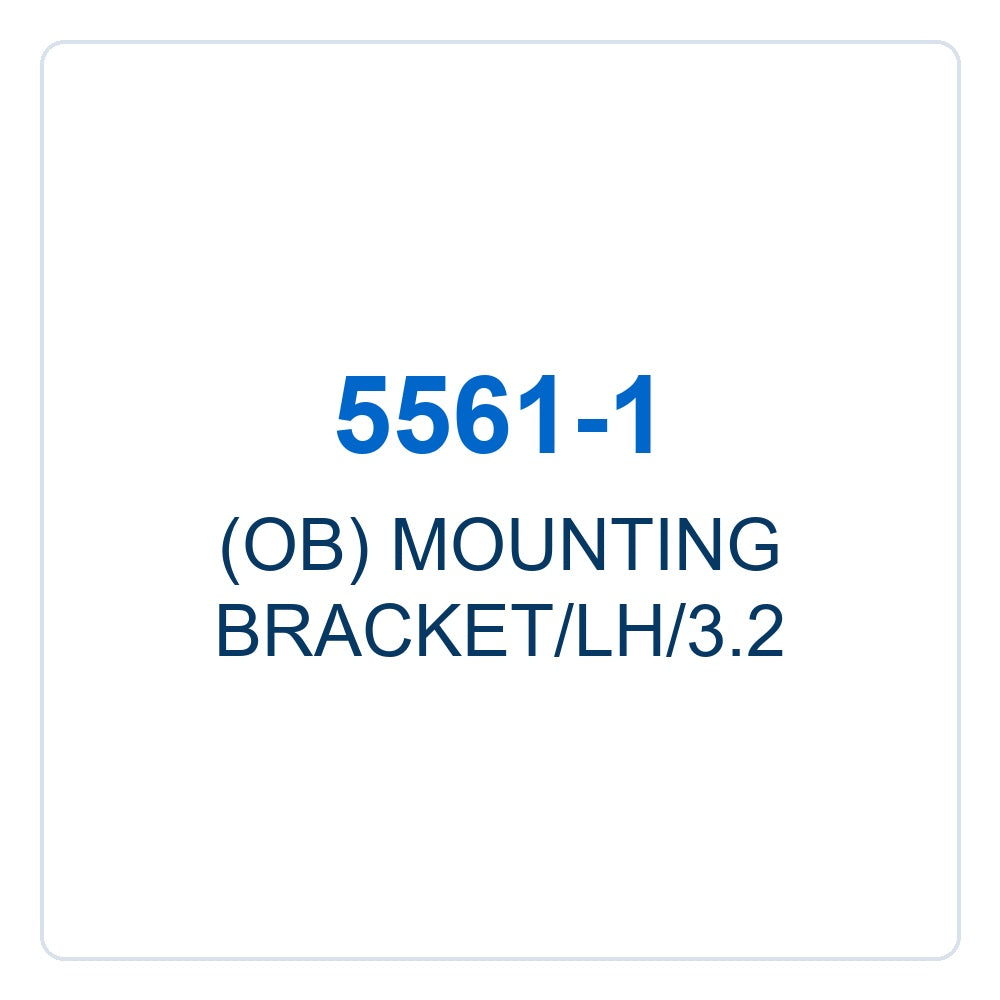 Walker Part # 5561-1 : (OB) MOUNTING BRACKET/LH/3.2