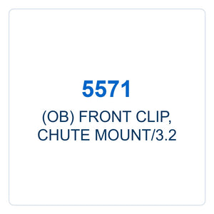 Walker Part # 5571 : (OB) FRONT CLIP, CHUTE MOUNT/3.2
