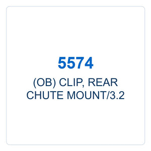 Walker Part # 5574 : (OB) CLIP, REAR  CHUTE MOUNT/3.2