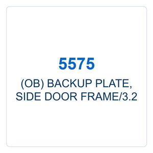 Walker Part # 5575 : (OB) BACKUP PLATE, SIDE DOOR FRAME/3.2