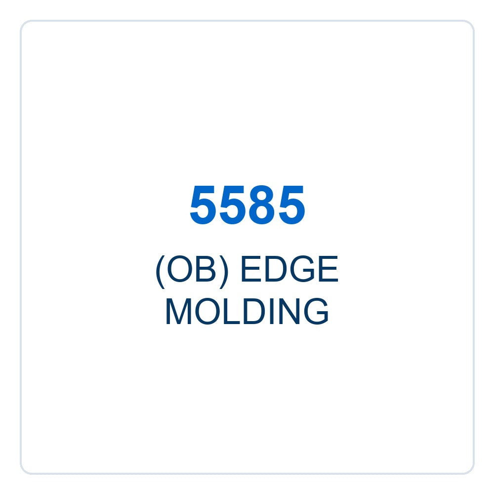 Walker Part # 5585 : (OB) EDGE MOLDING