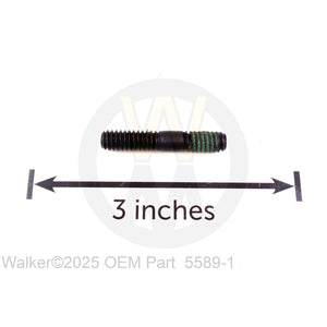Walker Part # 5589-1 : 1/4-20x1-1/2' Stud (Threadlocker)