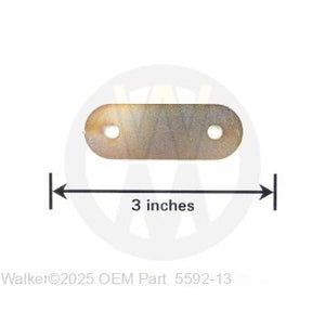Walker Part # 5592-13 : (NR) Backing Plate/GP Switch
