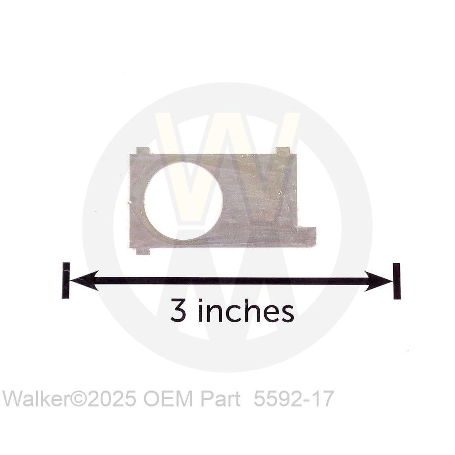 Walker Part # 5592-17 : Grass Pak Switch Plate